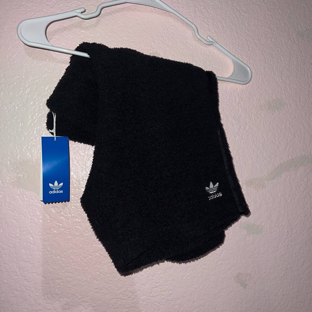 fur adidas biker shorts